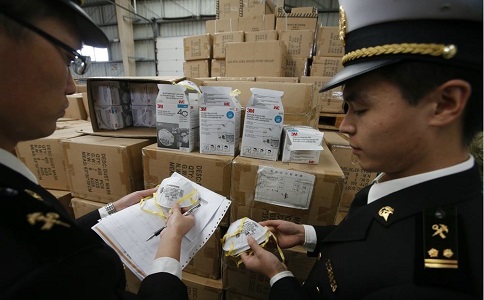 海关进口口罩清关 海关进口口罩清关